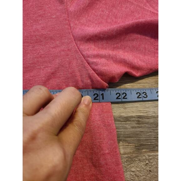 Gildan large women's pink printed tee - Picture 6 of 7